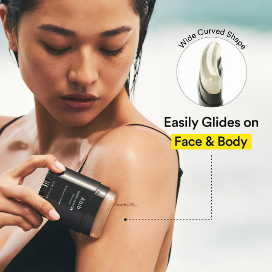 Abib Quick Sunstick Protection Bar SPF50+ 0.77 oz / 22 g (Glowing) | Korean Suncreen Stick Suncare Sunblock, No Whitecast, Protector Solar Barra, Centella Asiatica Extract, Aloe Extract