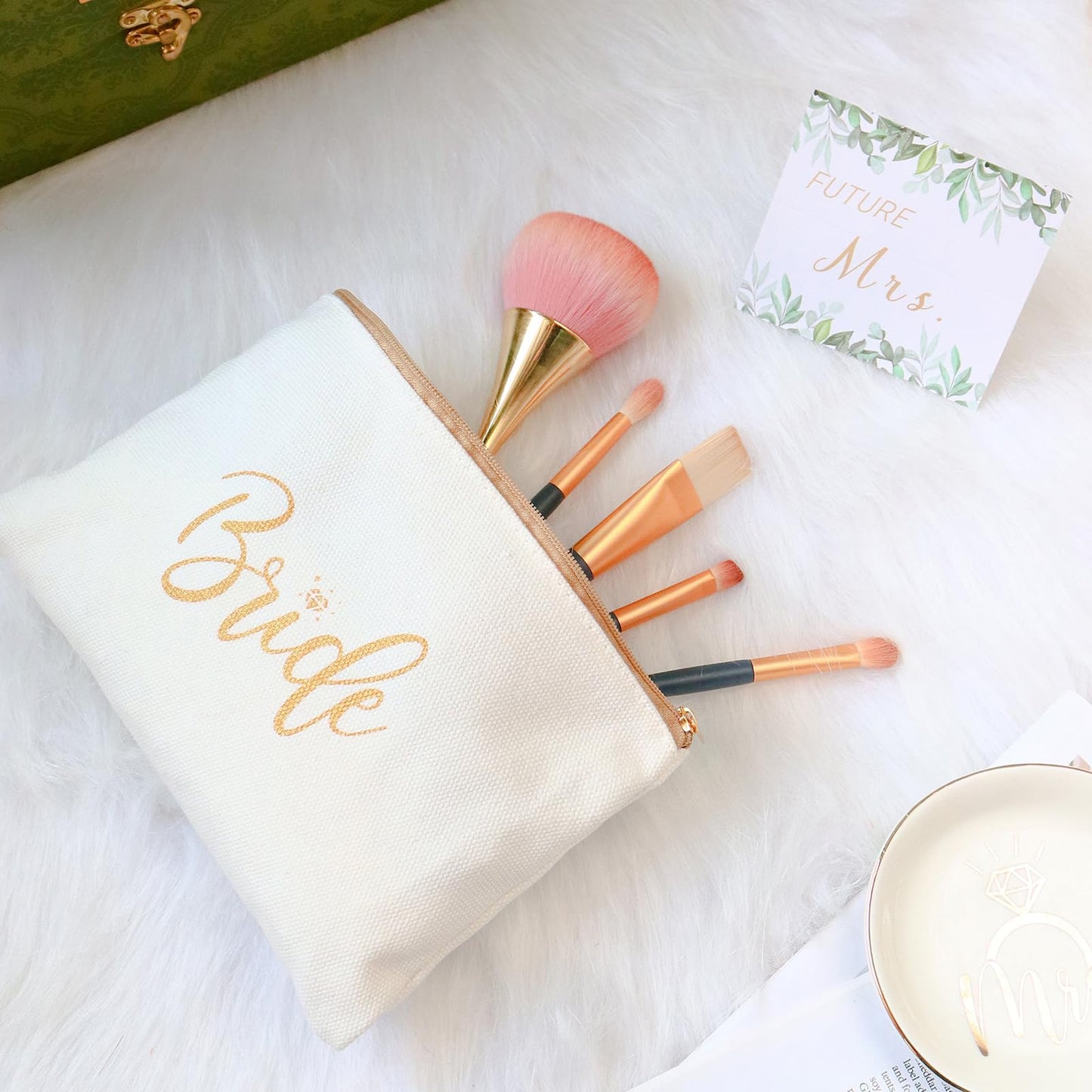 Bride To Be Gifts Box, Bridal Shower Bachelorette Gifts for Bride, Engagement Gifts for Her, Newly Engaged Wedding Fiance Gifts for Women, Bachelorette Party Favors Future Mrs Gifts Basket