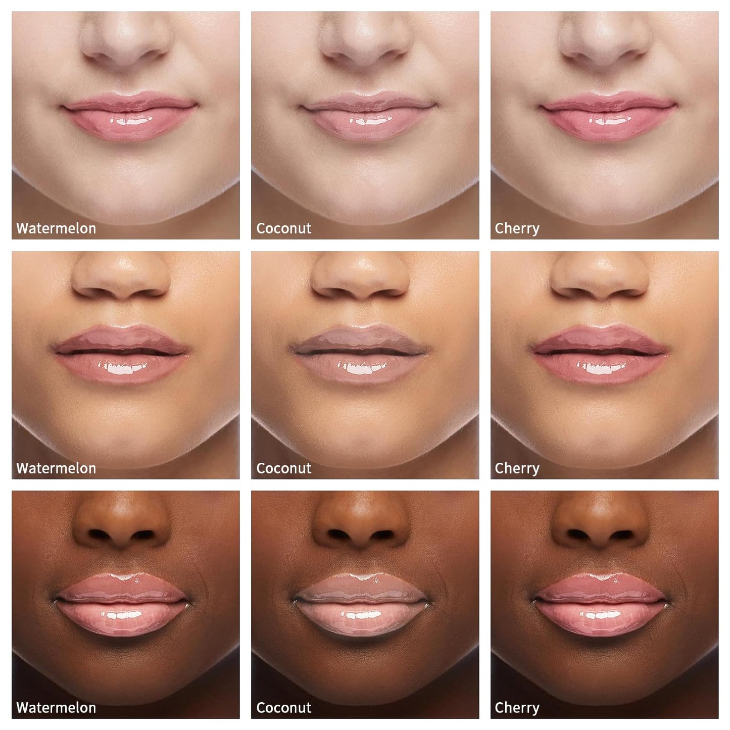 3 PCS Bee Lip Balm Lip Mask Honey Pot, Watermelon & Cherry & Coconut Lip Mask Propolis Moisturizing Lip, Hydrating Prevention Dry and Cracked Lip Scrubs Exfoliator (Watermelon & Cherry & Coconut)