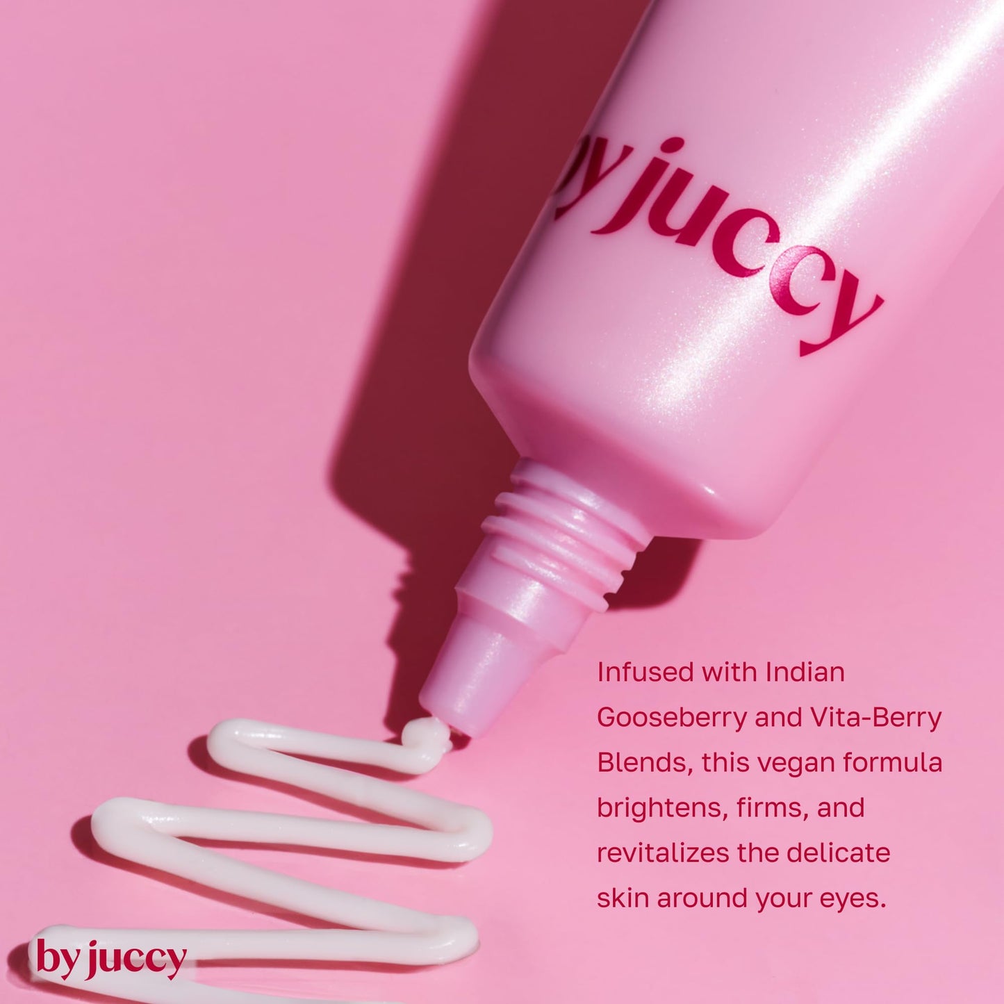 BYJUCCY Gooseberry Dark Circle Brightening Eye CreamㅣFor Puffy Eye Bags, Wrinkles, Fine Lines | Vitamin C, Glutathione, PeptidesㅣAnti-aging Korean Skin Care | Korean Eye Cream | By Juicy | 1.01 Fl.oz