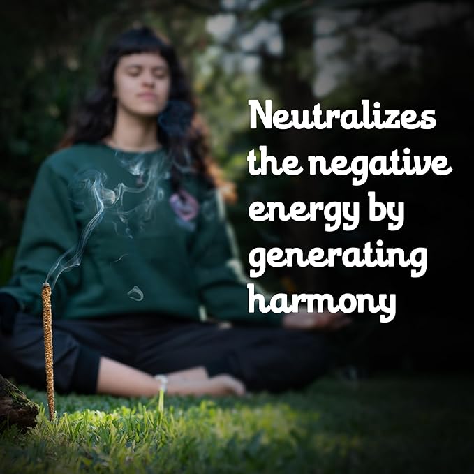 8pcs Wildly Harvested Thick Palo Santo Incense Sticks (Plant Based), 9” Long - Eco Friendly, Non-Toxic, Aromatic Incense Sticks (1hr Burning Time) to Heal & Calm Your Body & Environment