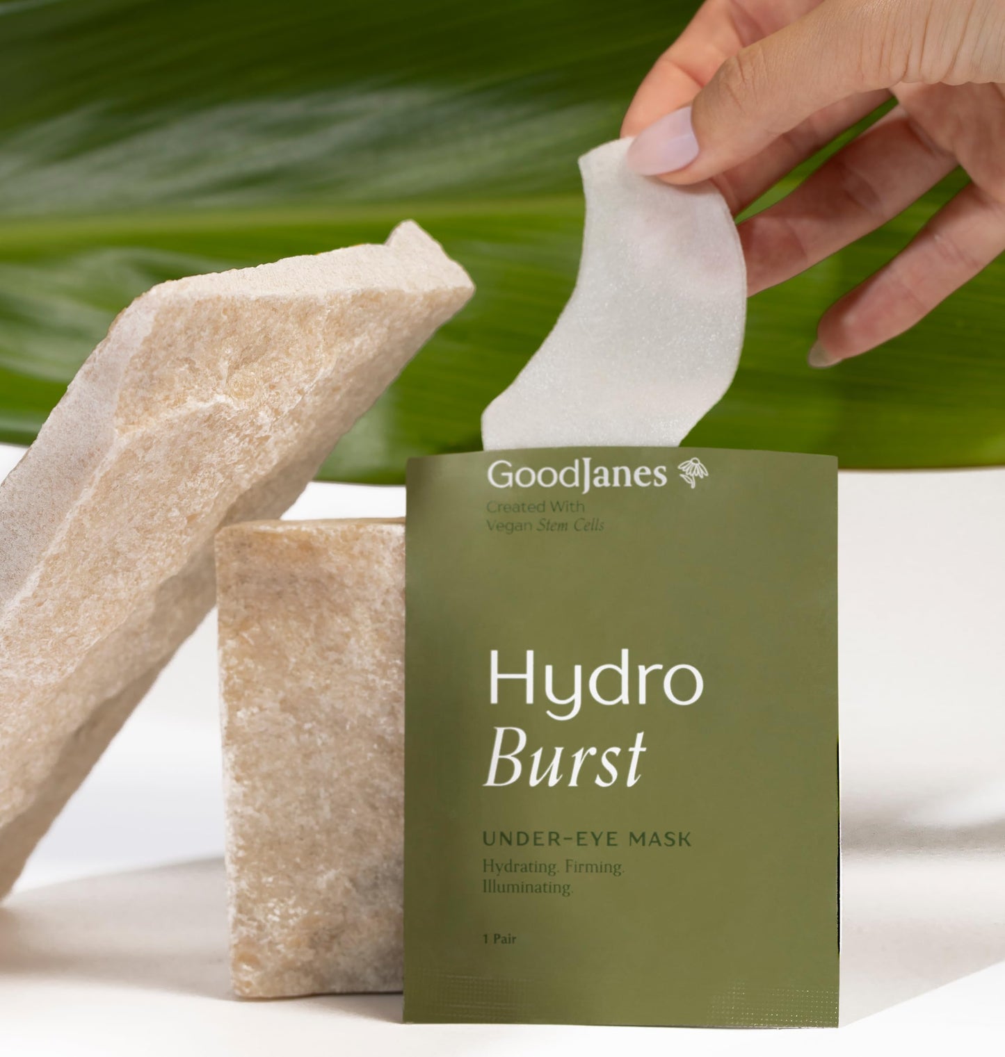 GoodJanes Hydro Burst Under Eye Patches - Puffy Eyes and Dark Circles Treatment | Hydrating, Antioxidant & Revitalizing Eye Patches for Wrinkles, Fine Line Reduction & Eye Bags (6 Pairs)