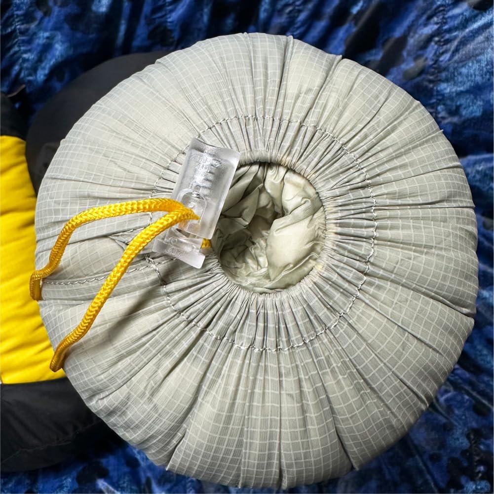 AEGISMAX New 1.5L-45L Ultralight Compression Sack for Sleeping Bag Accessories Waterproof Nylon Stuff Sack Outdoor Ultralight Storage Bag (1.5L Agate Gray)