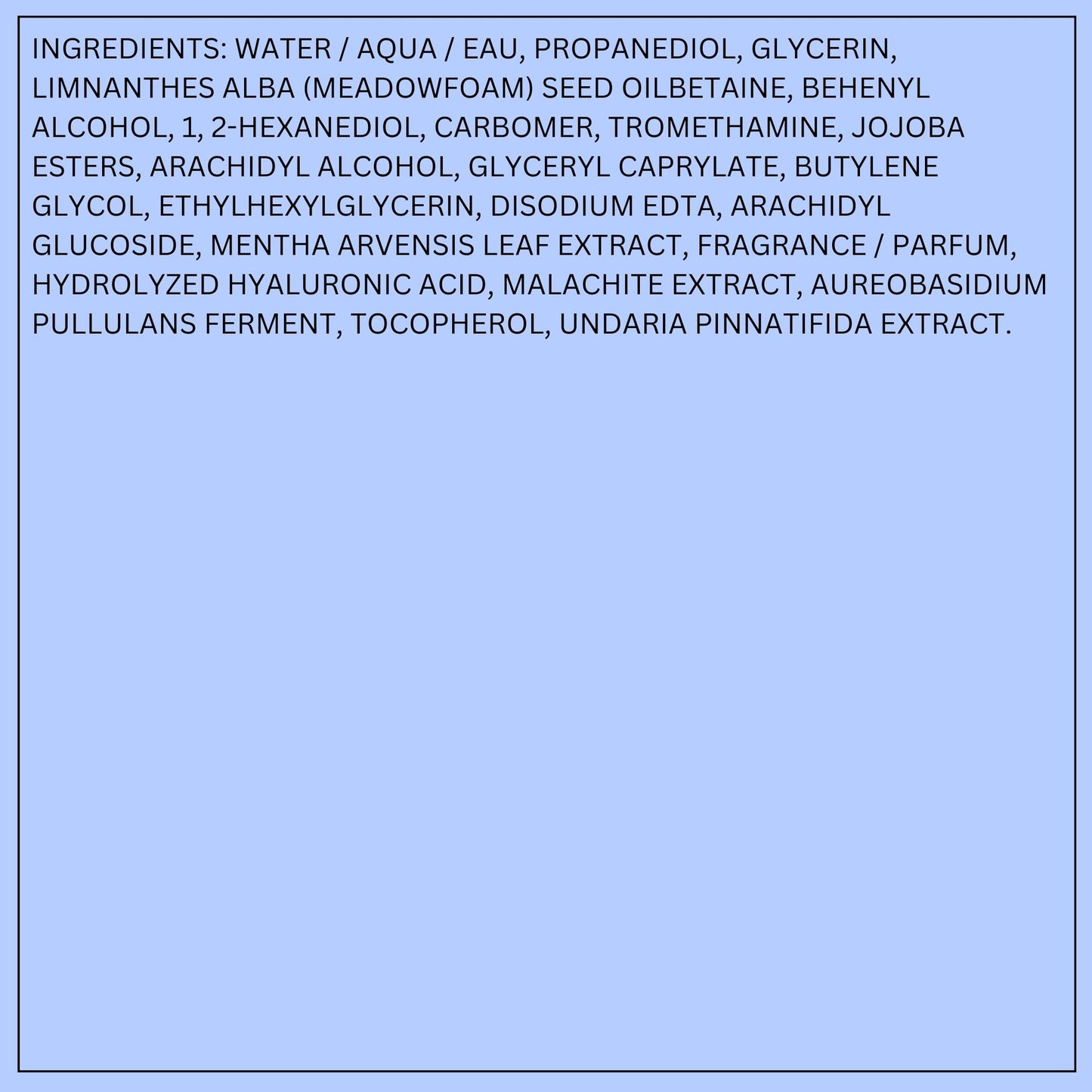 LANEIGE Water Bank Blue Hyaluronic Gel Moisturizer Mini: Lightweight Hydrating Face Gel with Mint Extract, Hypoallergenic & Dermatologist-Tested