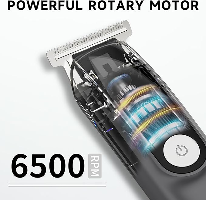 Beard Trimmer for Men 5 in 1 Electric Razor for Nose, Body, Face and Mustache Grooming Kit Cordless Hair Clipper Trimmer with Smart Charge Technology