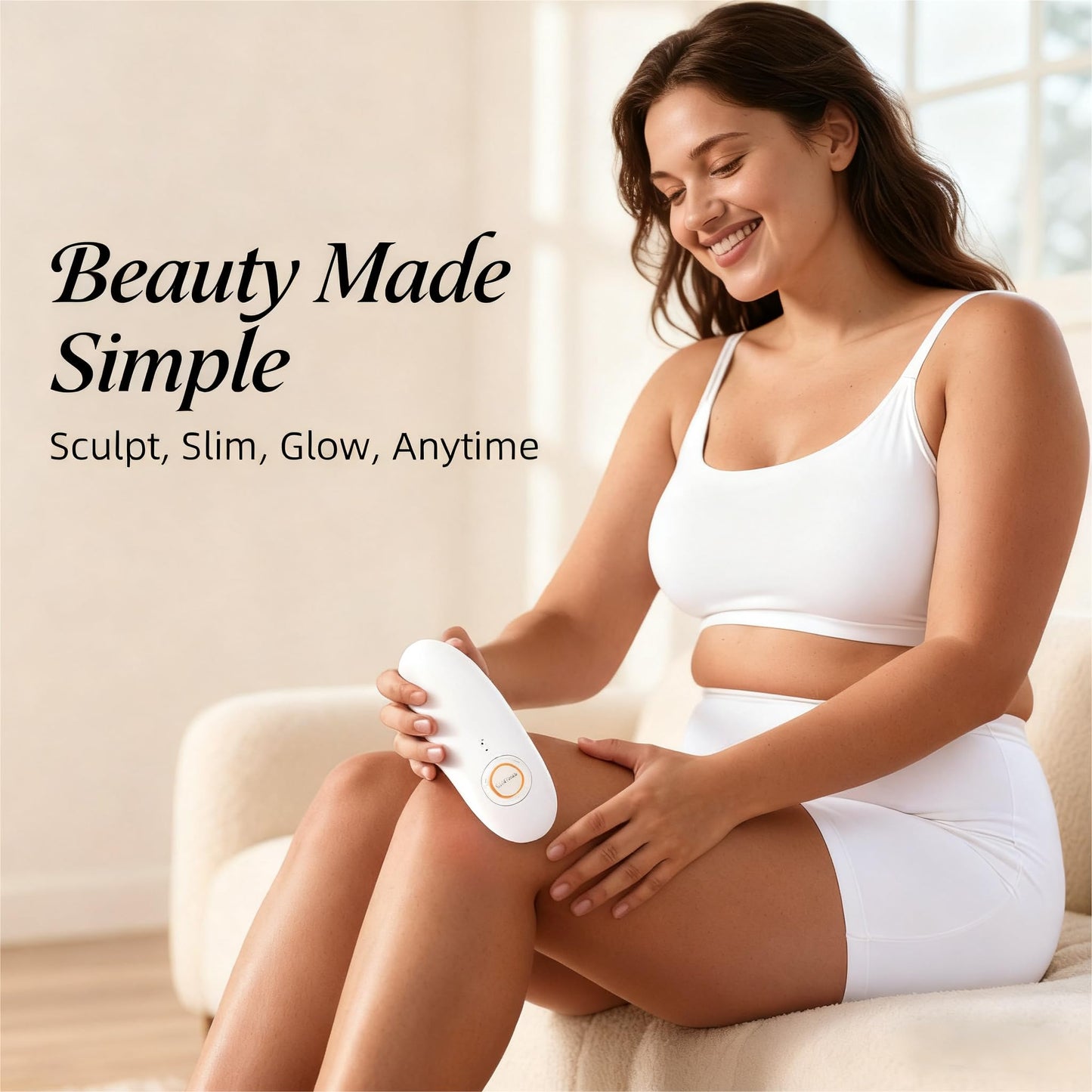 Aimmbiuty Body Sculpting Massager, Cellulite Massager Tool with 3 Adjustable Massage Modes, Ideal for Daily Home Use