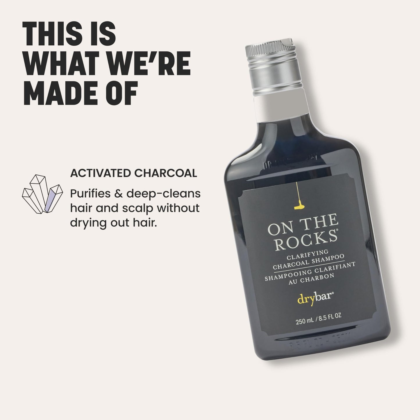 Drybar On The Rocks Clarifying Charcoal Shampoo
