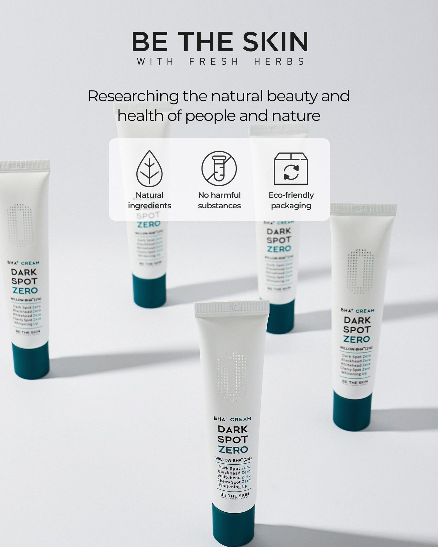 BE THE SKIN BHA+ Dark Spot Zero Cream - Pore Minimizer Face Moisturizer with Niacinamide, Tranexamic Acid - for Evens Skin Tone, Pore Tightening, Barrier Strenghtening, 1.01oz.