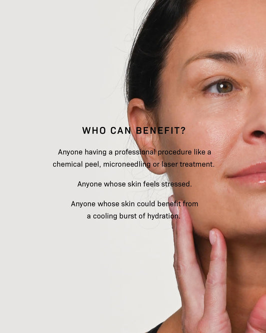 Revision Skincare Hydrating Biocellulose Mask, Soothing Treatment for Sensitive, Dry, and Irritated Skin, Reduces Discomfort and Enhances Skin Barrier Recovery, 6 Sheets