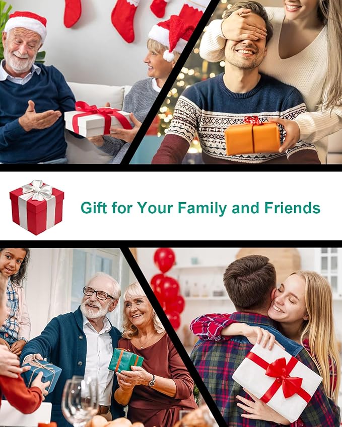 Foot Massager with Heat and Foot Massage, Electric Foot Massager with Cord Remote Control, Birthday Gifts for Mom and Dad (Black)