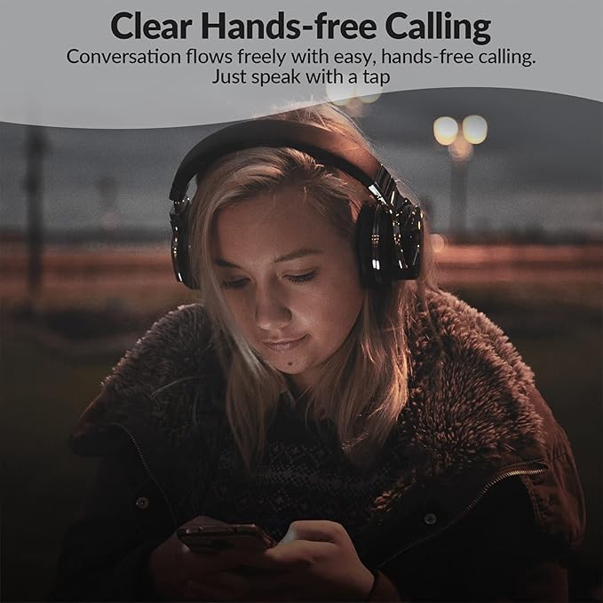 Million Sold 10 Years Classic E7 Active Noise Cancelling Headphones with Upgraded Noise Cancellation, Bluetooth Headphones Wireless with HD Sound Vivid Deep Bass, for Home Office Travel Birthday Gift