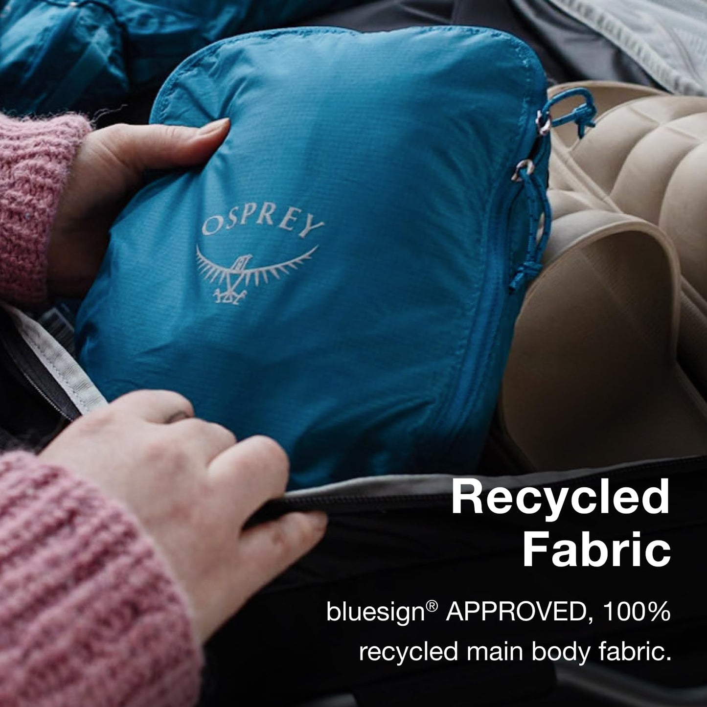 Osprey Ultralight Travel Packing Cube Set, Black