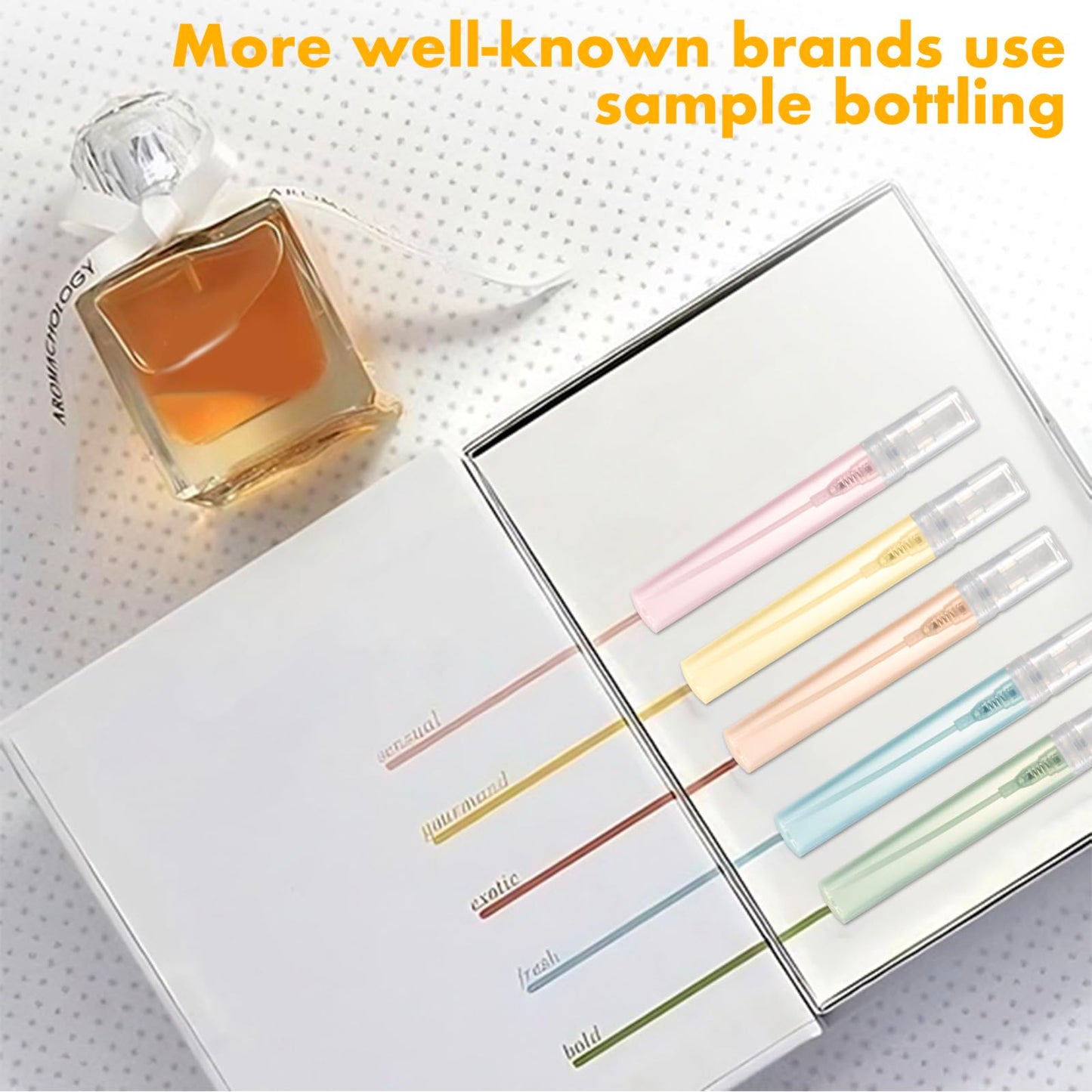 Chiallco Mini Perfume Sample Bottles, 10 Pack 5 ml Plastic Small Perfume Spray Bottle, Fine Mist, Portable Perfume Travel Refillable Bottle, 2025 Upgraded atomizer sprayer for perfume, Clear