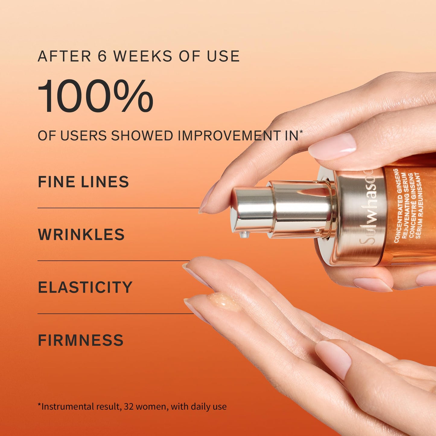 Sulwhasoo Concentrated Ginseng Renewing Serum Mini: Hydrates, Visibly Firm, Smooth, and Improves Look of Firmness & Elasticity, 0.50 fl. oz.