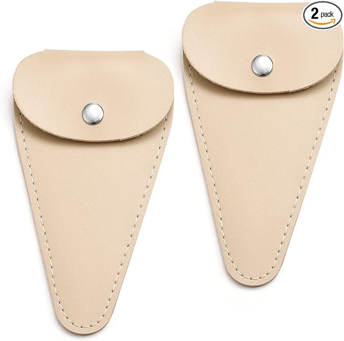 5 inches Embroidery Scissors Sheath, Small Sharp Pointed Vintage Scissors Protective Case for Storing Regular Shears – 2 Pack