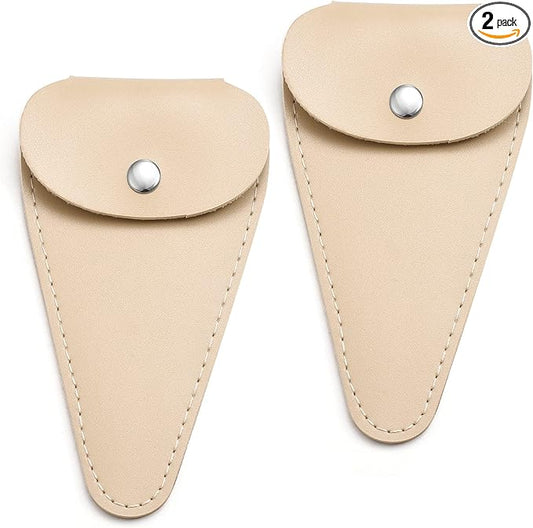 5 inches Embroidery Scissors Sheath, Small Sharp Pointed Vintage Scissors Protective Case for Storing Regular Shears – 2 Pack
