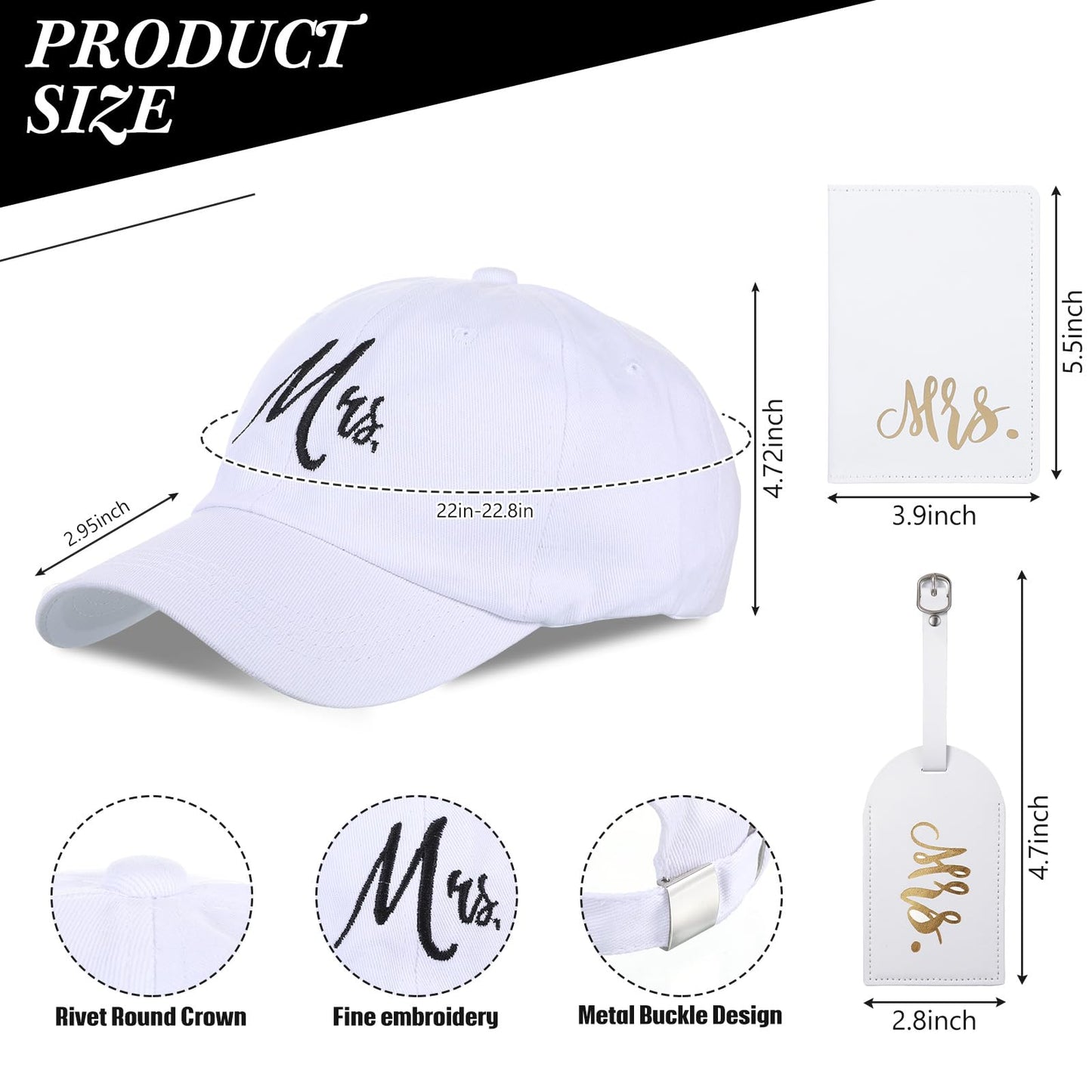 Preboun 14 Pcs Wedding Gifts for Couple Honeymoon Gifts Include Mr and Mrs Beach Towels 20 oz Wine Tumbler Hat Shareable Passport Holder Baggage Tag Glass Bottle Canvas Honeymoon Tote Bag Sleep Mask