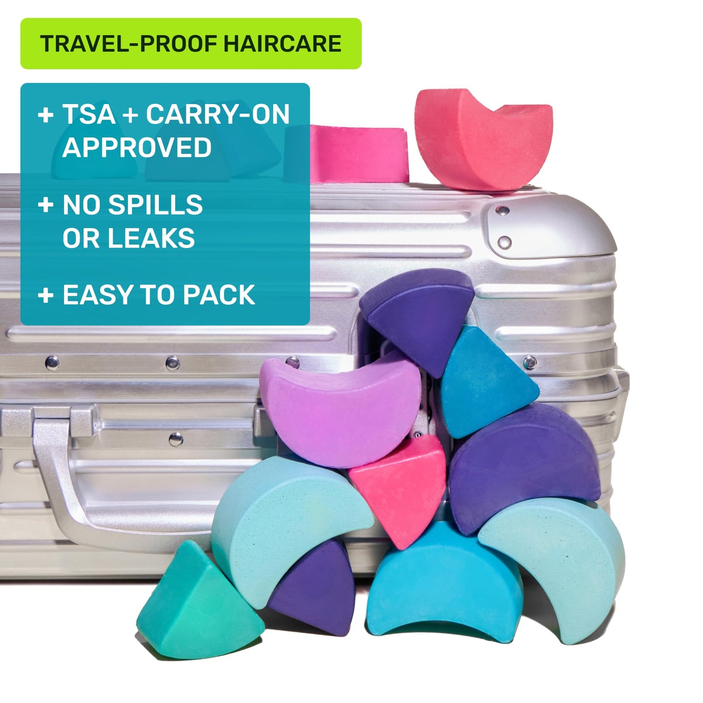 Ethique Beauty Curl-Defining Shampoo & Conditioner Bar Set for Thick, Curly Hair with Shea Butter