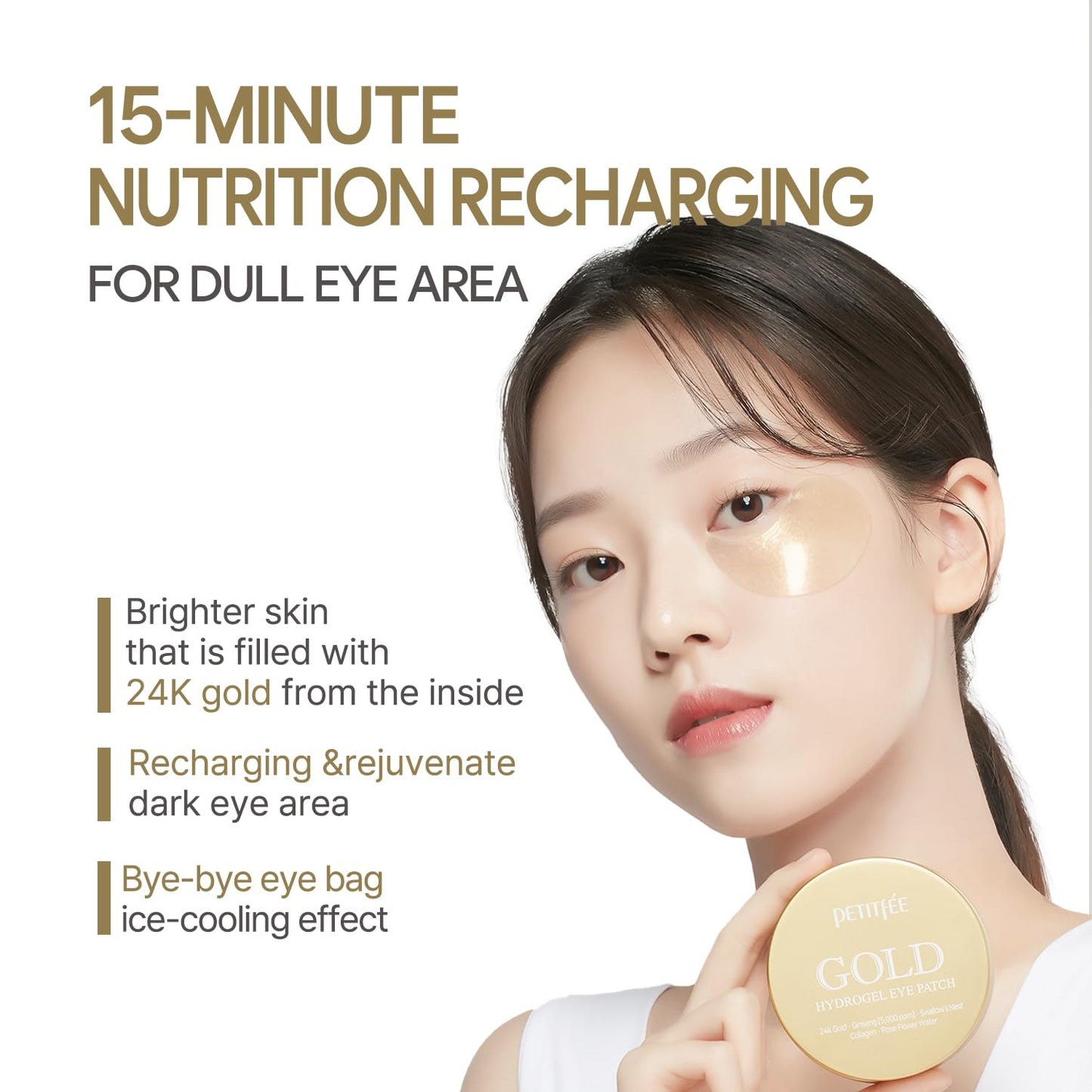 Gold Hydrogel Eye Patch 60ea (30pairs)