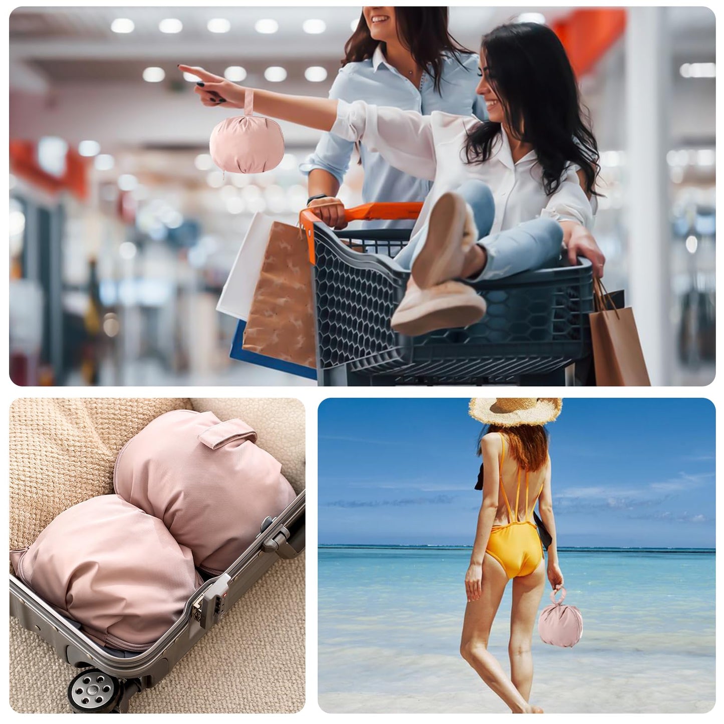 Travel Underwear Packing Cube for Women – Portable Luggage Organizer, Multi-Compartment Storage Bag for Clothes, Bras, and Accessories, Ideal for Suitcases and Carry-Ons