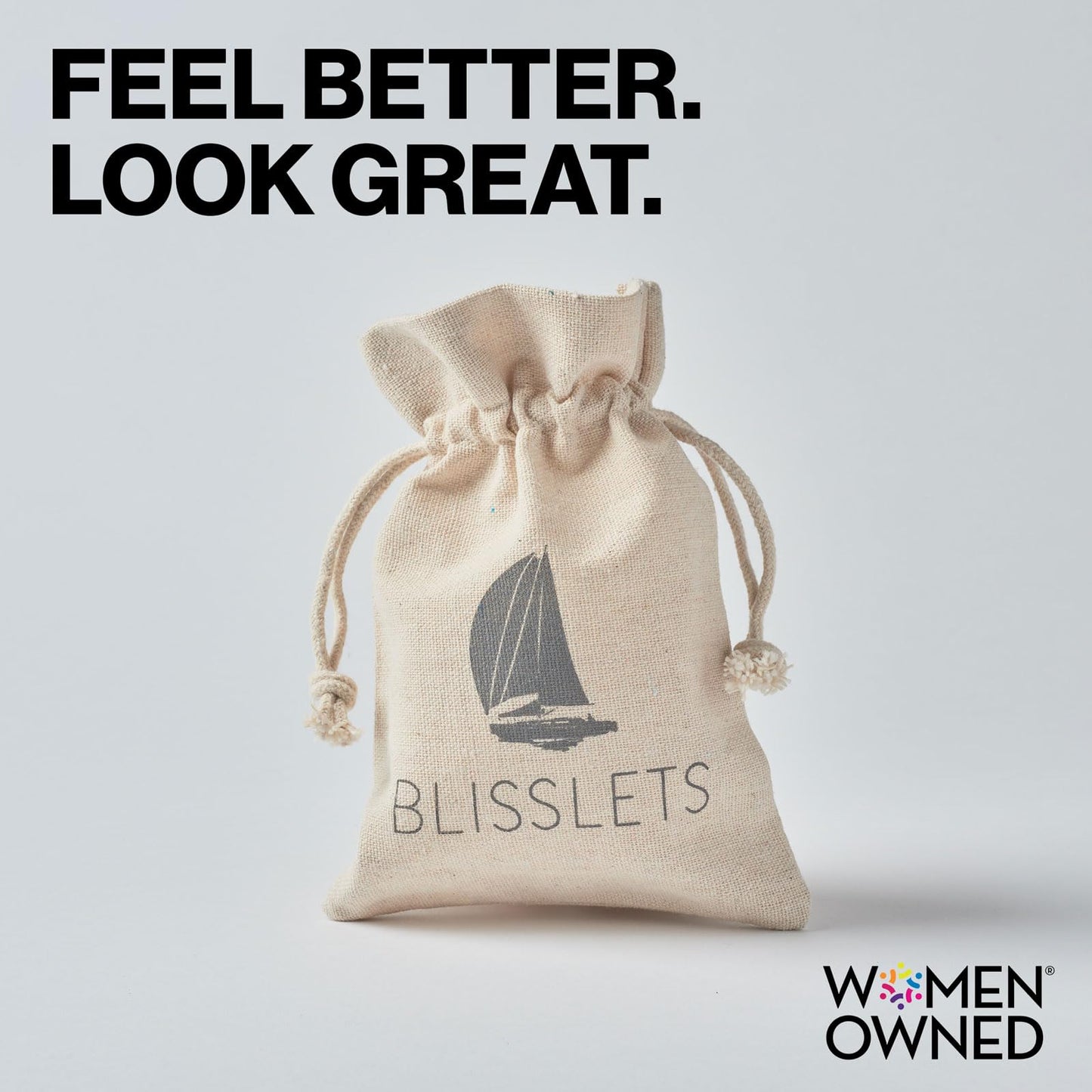 Blisslets Acupressure Relief Band - Ana Duo (Medium) - Motion Sickness Bands and Nausea Relief for Pregnant Women | Travel, Pregnancy, Cruise