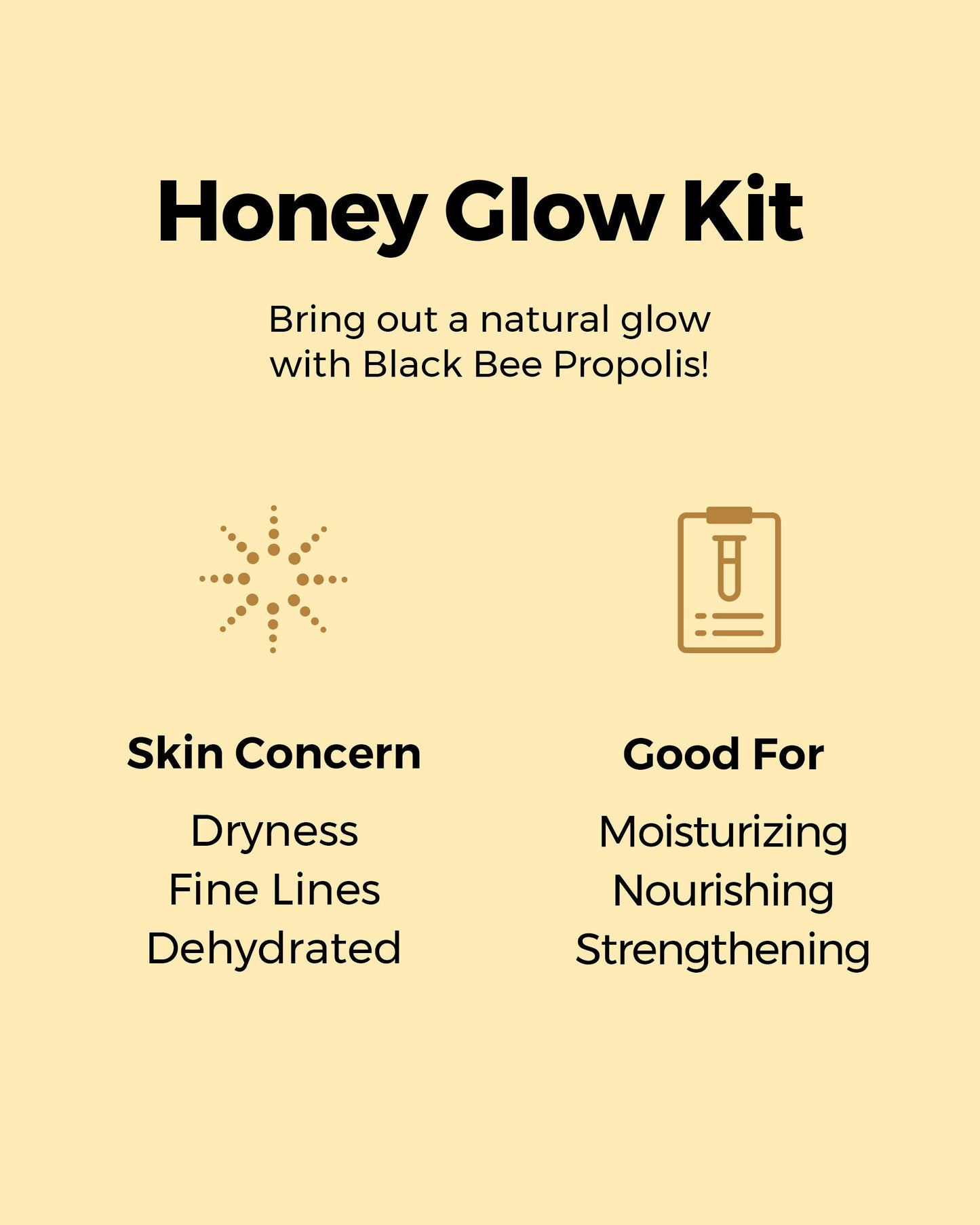 COSRX Honey Glow Kit, Korean Skin Care Set with Propolis Facial Toner, Serum, & Cream, Mini Travel Essentials, Deep Moisture, Hydration, Nourishment, Travel Size Gift Set, Korean Skin Care