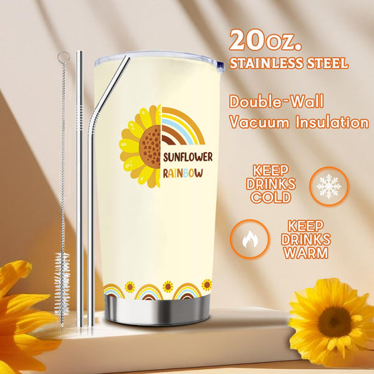 Mzoyell Get Well Soon Gift Baskets for Women, Get Well Gifts for Women After Surgery Care Package 9pc, Self Care Gift Set, Thinking of You Feel Better Gift Box for Sick Friend(Sunflower Gifts)