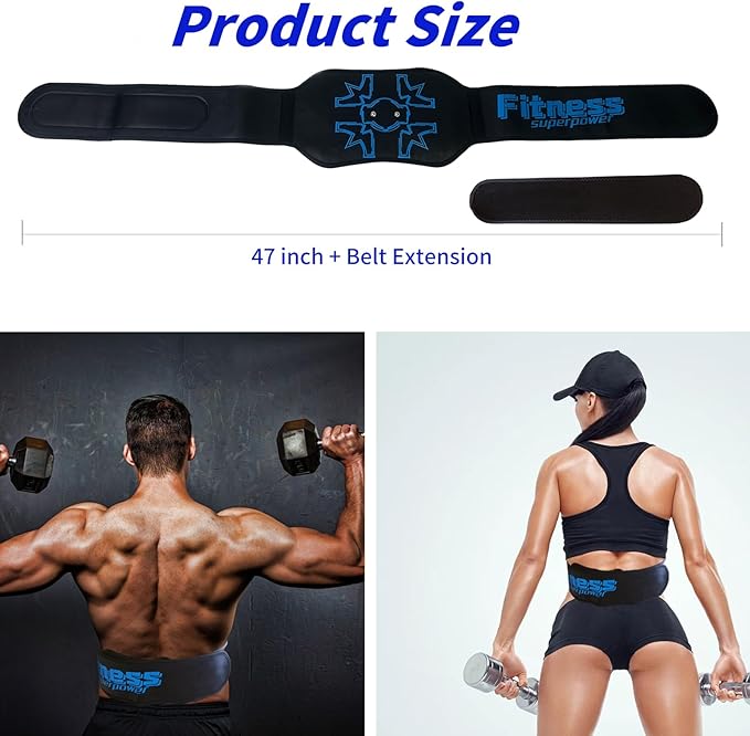 ABS Stimulator Abdominal, MHD TENS EMS Muscle Stimulator for Muscle Conditioning, Ideal for Core Strength and Abs/Arms/Legs Fitness Training at Home or Gym