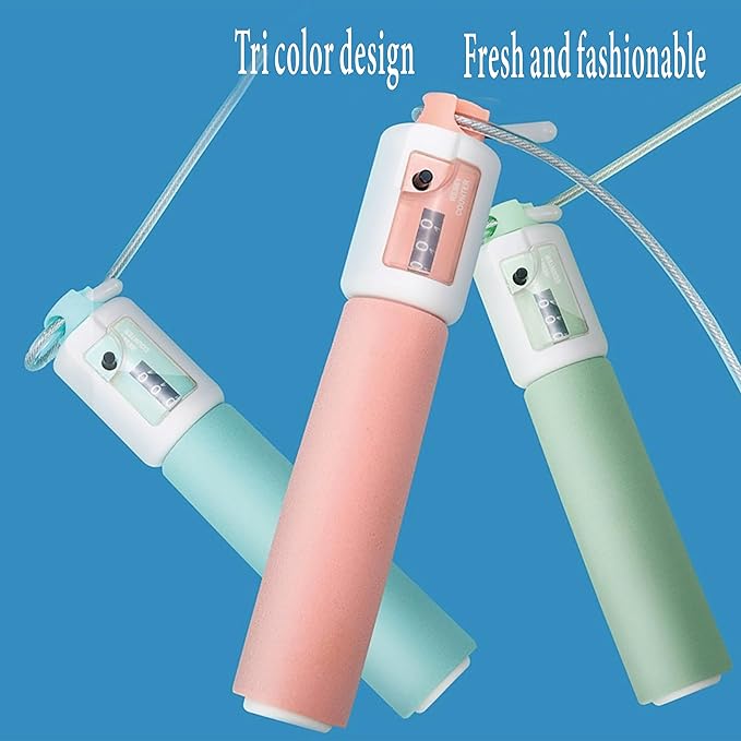 Jump Rope,YiWgqish Workout Equipment,Sports And Fitness Exercise Jump Rope For Kids For Fitness Adjustable With Counter Skipping Rope And Fitness For Men,Women,Kids,Girls,Boys
