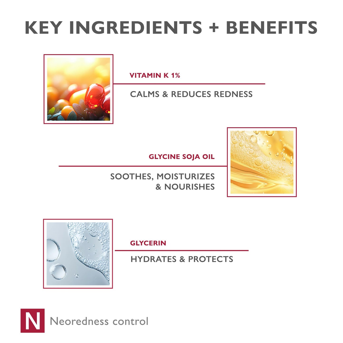 Pharmaceris Vitamin K Redness Reducing Night Cream – Redness Calming, Deep Hydration & Skin Recovery, Post-Procedure Aftercare, Moisturizer for Sensitive Skin Prone to Reactivity, CAPINON K 1.01 fl oz