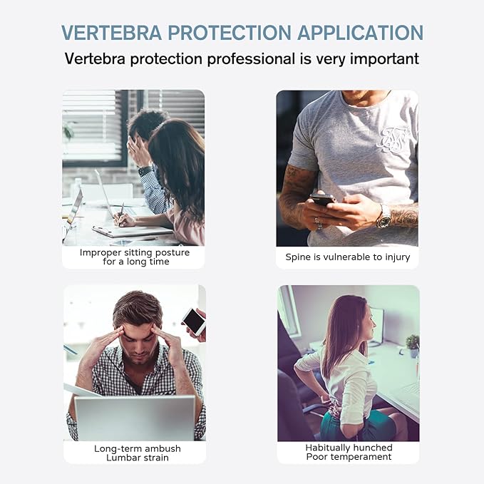 Back Brace Straightener Posture Corrector for Women and Men Adjustable Comfortable Upper Spine Support Shoulder, Neck, Clavicle and Back Pain Relief Breathable