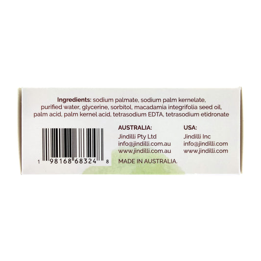 Jindilli Macadamia Oil Body Cleansing Bar-Natural Extracts,Fragrance Free,Non Greasy,Cold-Pressed Refined & Filtered,Cruelty-Free, Skin and Hair,Sensitive Skin,Eczema,Rosacea,Psoriasi- 4.4 oz