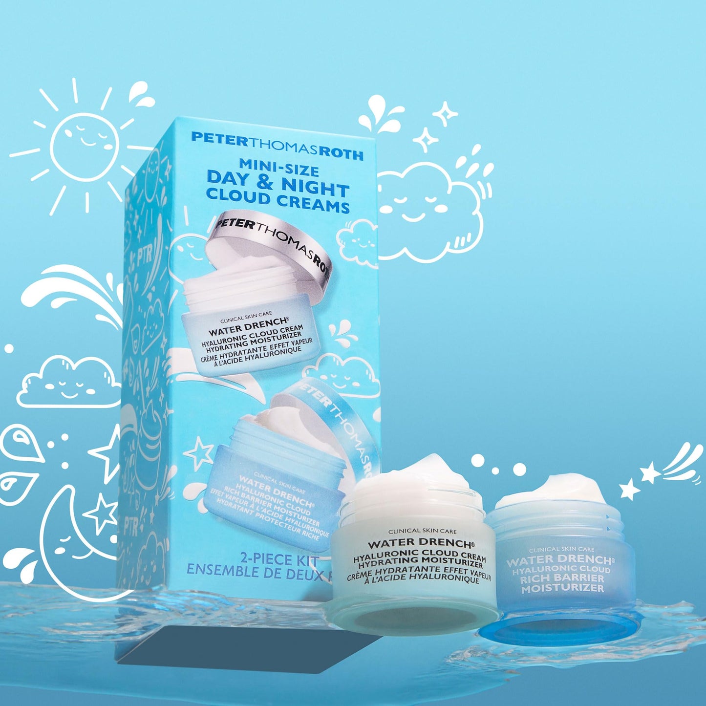 Peter Thomas Roth | Mini-Size Day & Night Cloud Creams 2-Piece Kit