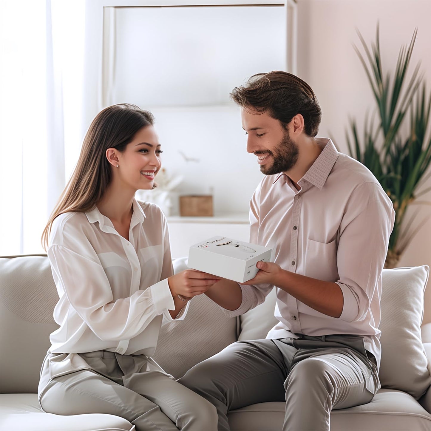 Cocobeen Face Neck Tool for Skin Care, Electric Neck Face Lifting Device for Wrinkle Removal (White)