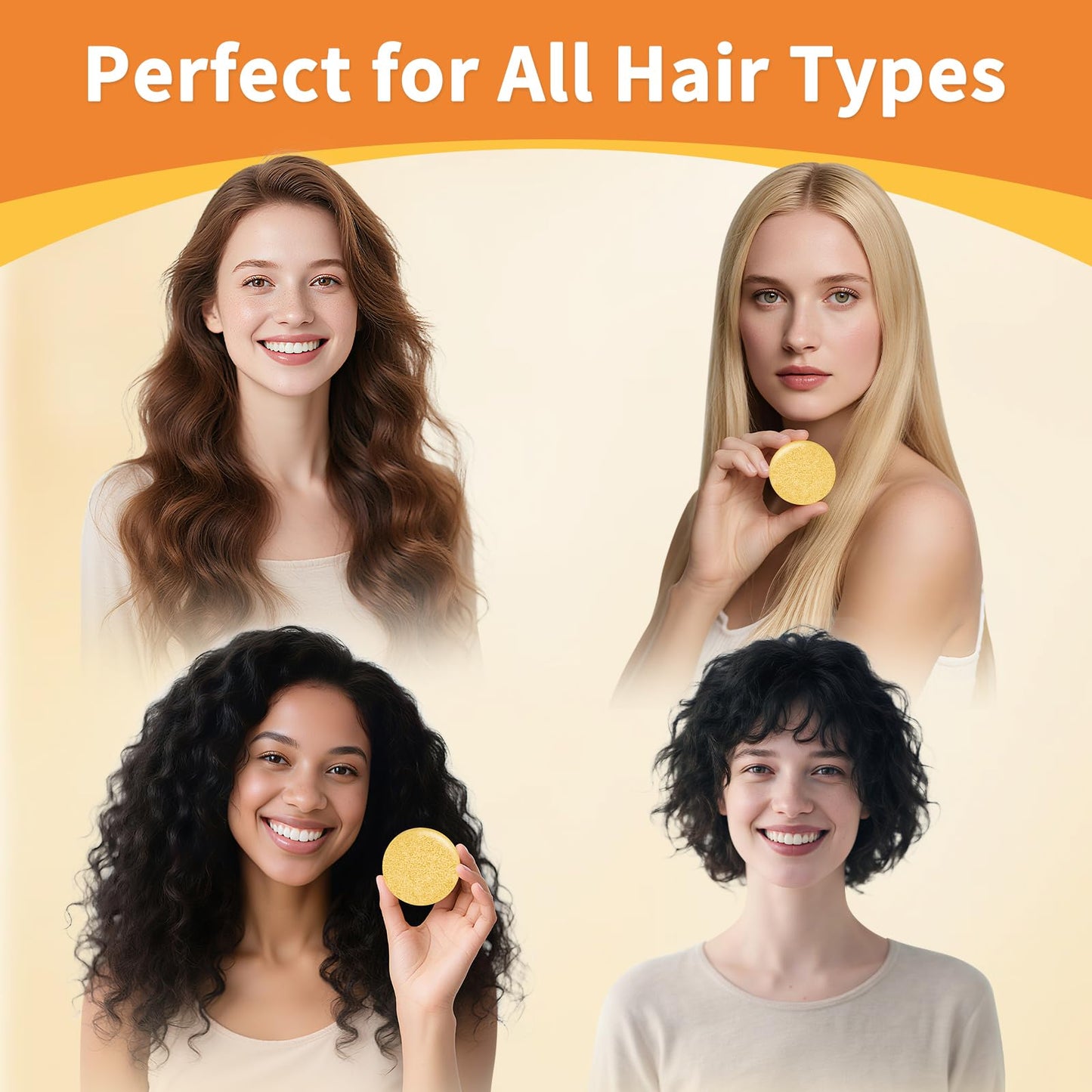 Pubpok Rice Water Shampoo Bars and Conditioner Set for Hair Growth, Organic Ginger Shampoo Bar for Anti-Hair Loss, Strengthening & Nourishing Soap, PH Balanced, Paraben Free & Silicone Free