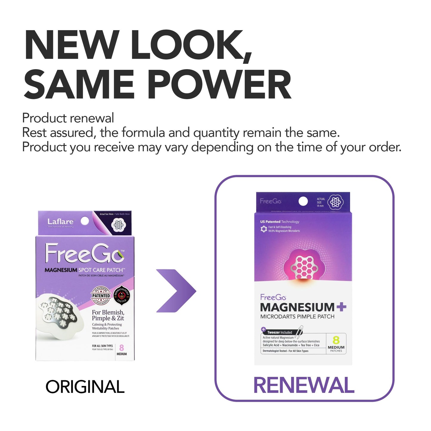 Magnesium Blemish Microdarts | Pimple Patch | Fast-Acting | Quick Calming | 99.9% Pure Magnesium | Madecassic Acid | Tea Tree | Eucalyptus Leaf | Hydrocolloid Spot Care Patch (MEDIUM 8 PATCHES)