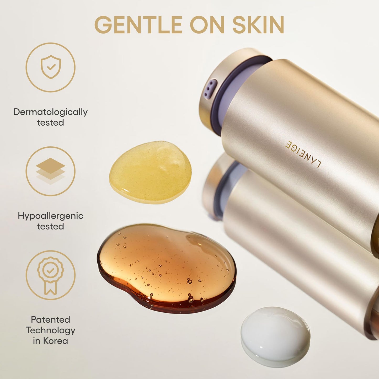 LANEIGE Perfect Renew 3X Signature Serum Mini: Retinol, Ceramide & Collagen Peptides for Wrinkle Care, Firming, & Radiance