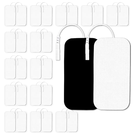 30PCS Compatible with AUVON TENS 7000 Electrode Pads for Tens Unit,Replacement Pads,2" X 4" Brand:ELEALTCH