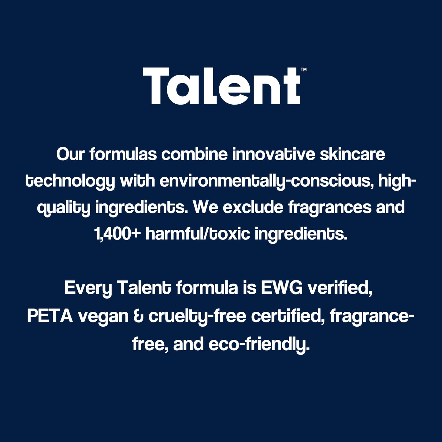 Talent Essential Starter Skincare Set - 90 Day Supply, Korean Skincare, EWG Verified, Fragrance-Free Daily Cleanser (3.0 oz) & Moisturizer (2.5 oz)