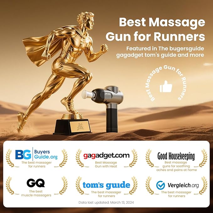 BOB AND BRAD C2 Max Massage Gun with Metal Head, Massager Gun Deep Tissue, Electric Back Massagers for Professional Athletes Home Gym, Muscle Massage Gun, FSA and HSA Eligible