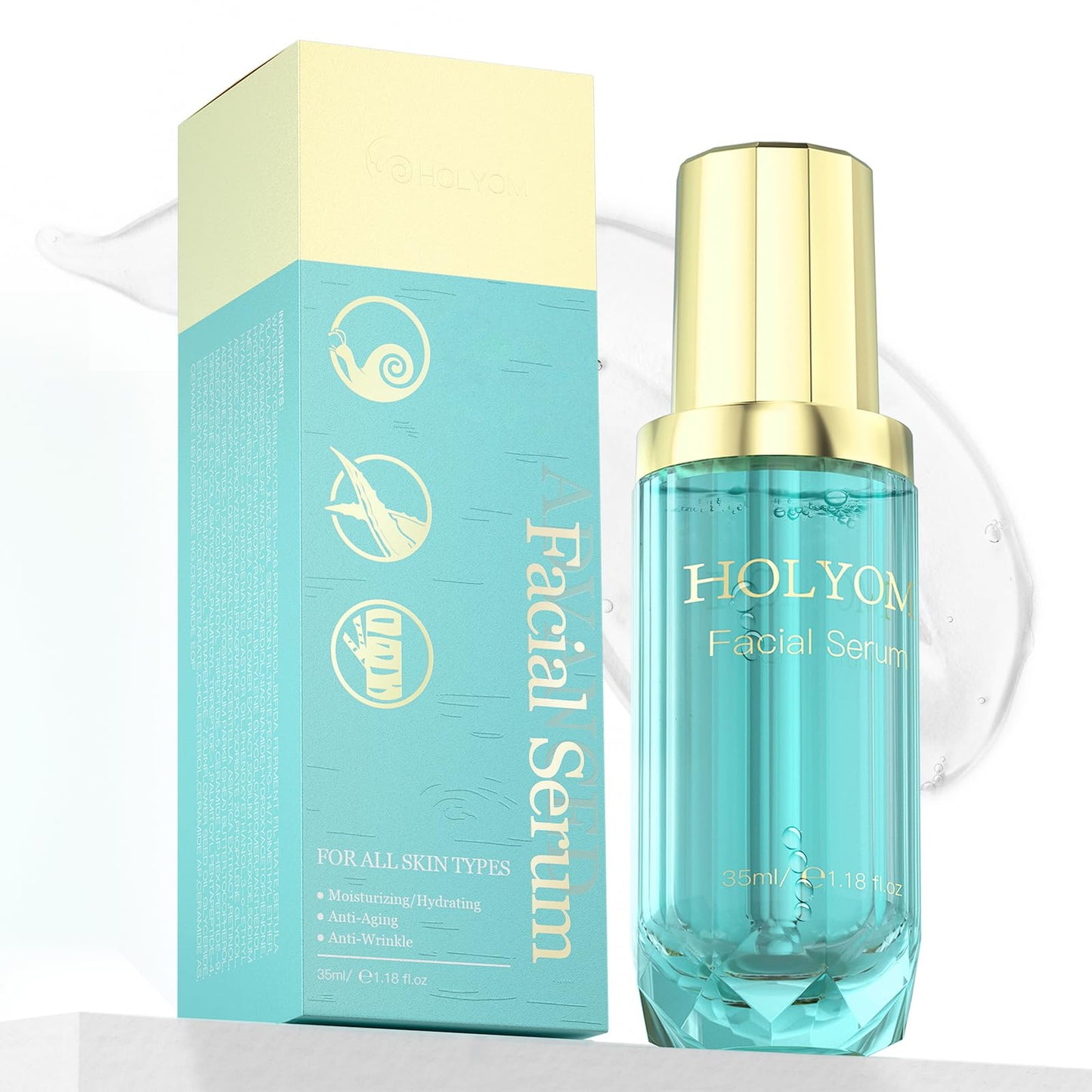 Face Serum - Anti-wrinkle Facial Serum Combat Fine Lines and Wrinkles with our Nourishing Hydrating and Moisturizing, 1.18 Fl Oz