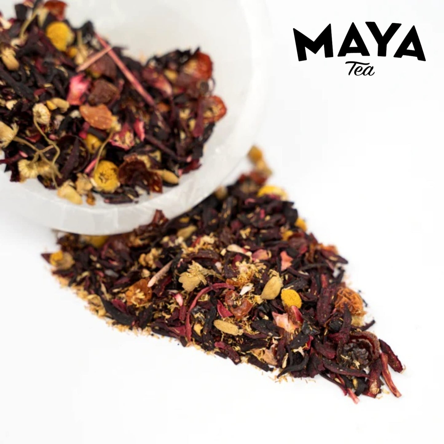 Maya Tea Prickly Pear Herbal Tea Sachets, No Caffeine, All Natural, Pack of 20