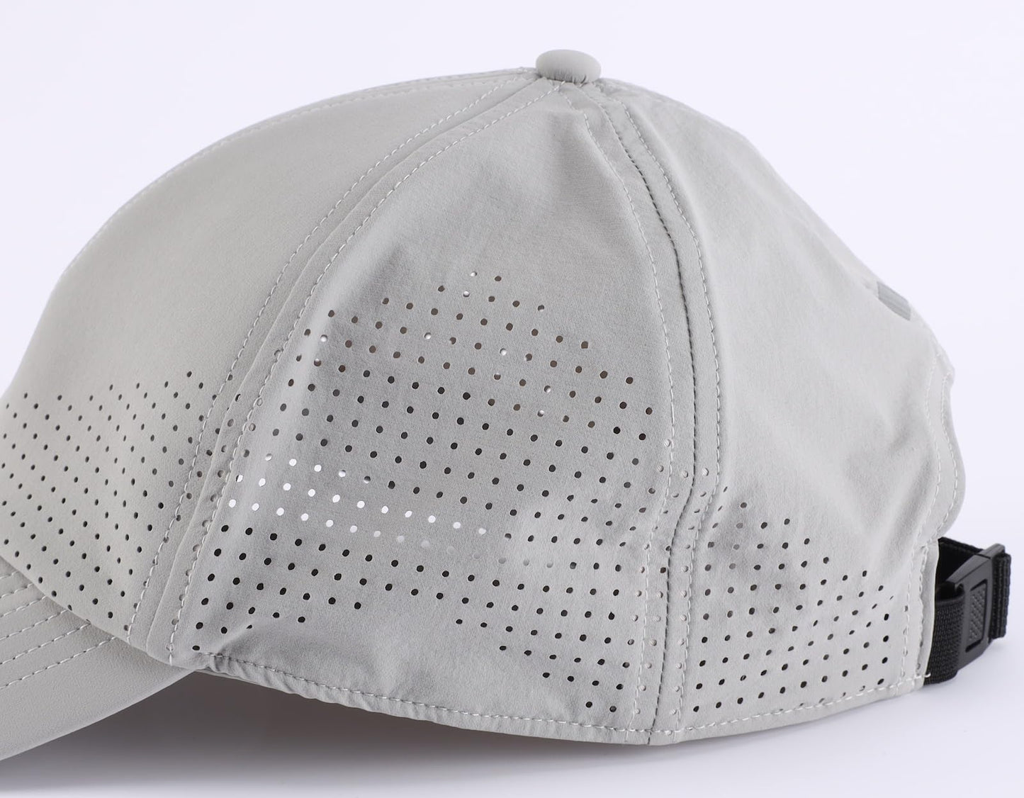 Home Prefer UPF50+ Water Repellent Quick Dry Sun Hat Outdoor Sports Golf Baseball Cap for Men Women Light Grey Large