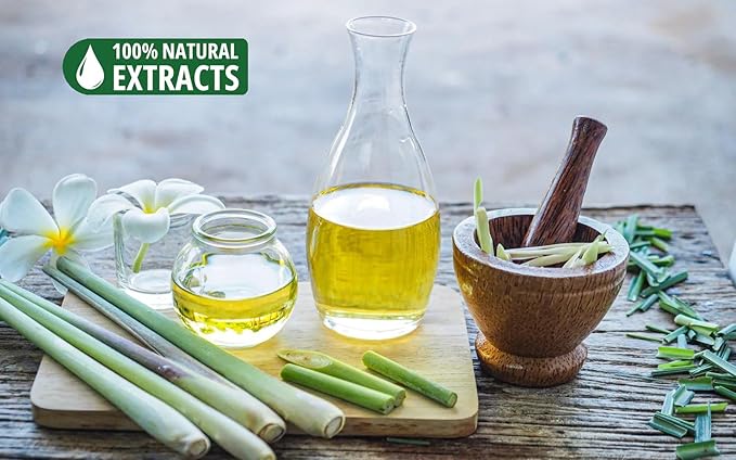 Bless-Lemon-Grass 100%-Natural-Handmade-Hand-Dipped Organic-Chemicals-Charcoal-Free Purification-Relaxation-Positivity-Yoga-Meditation Best-Woods-Scent (25 Sticks (1.4 OZ))