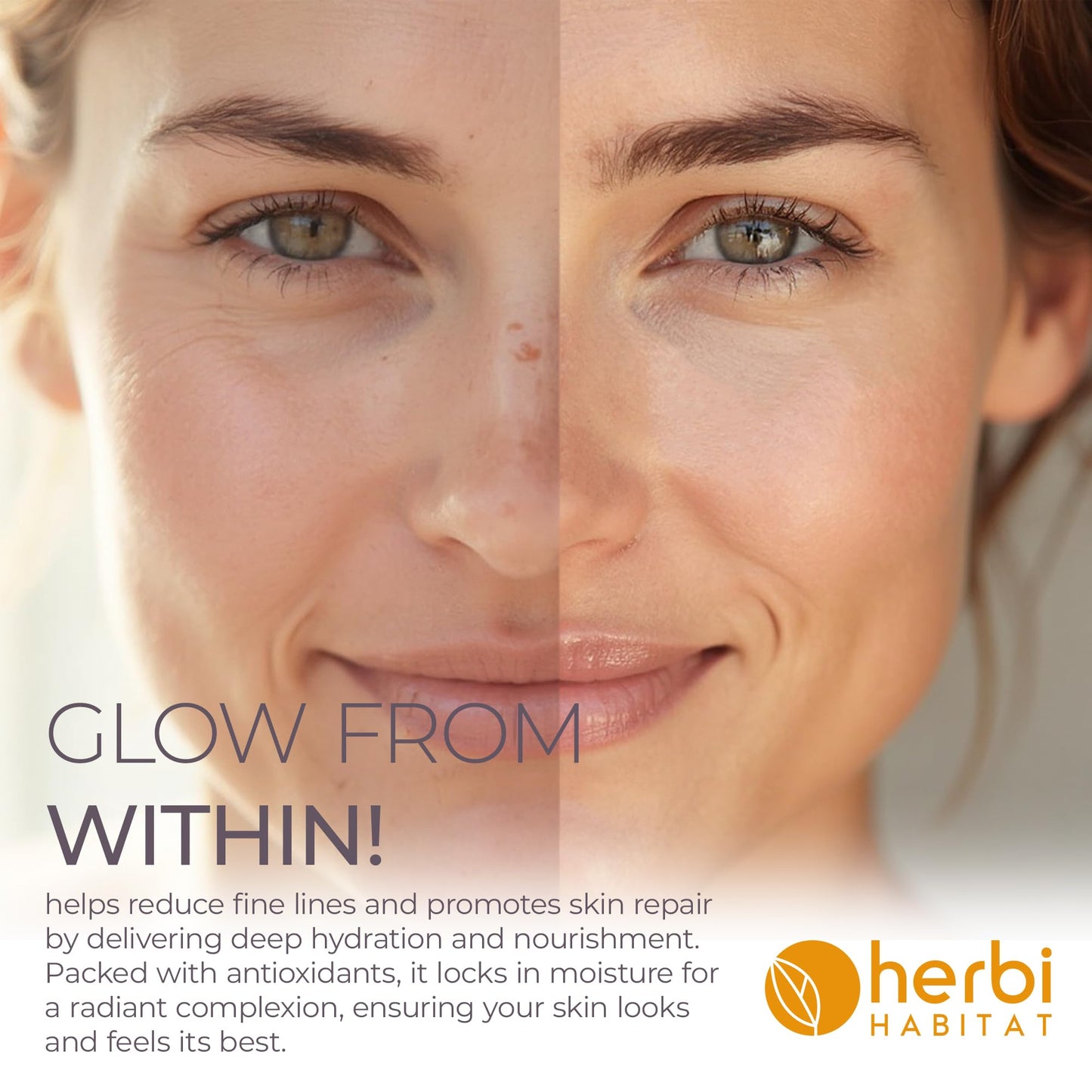 Herbi Habitat Vitamin E Oil 86,000 IU - Natural D-Alpha Tocopherol for Skin, Hair, Nails, Scars & Stretch Marks - Non-GMO & Vegan, 2 Fl oz