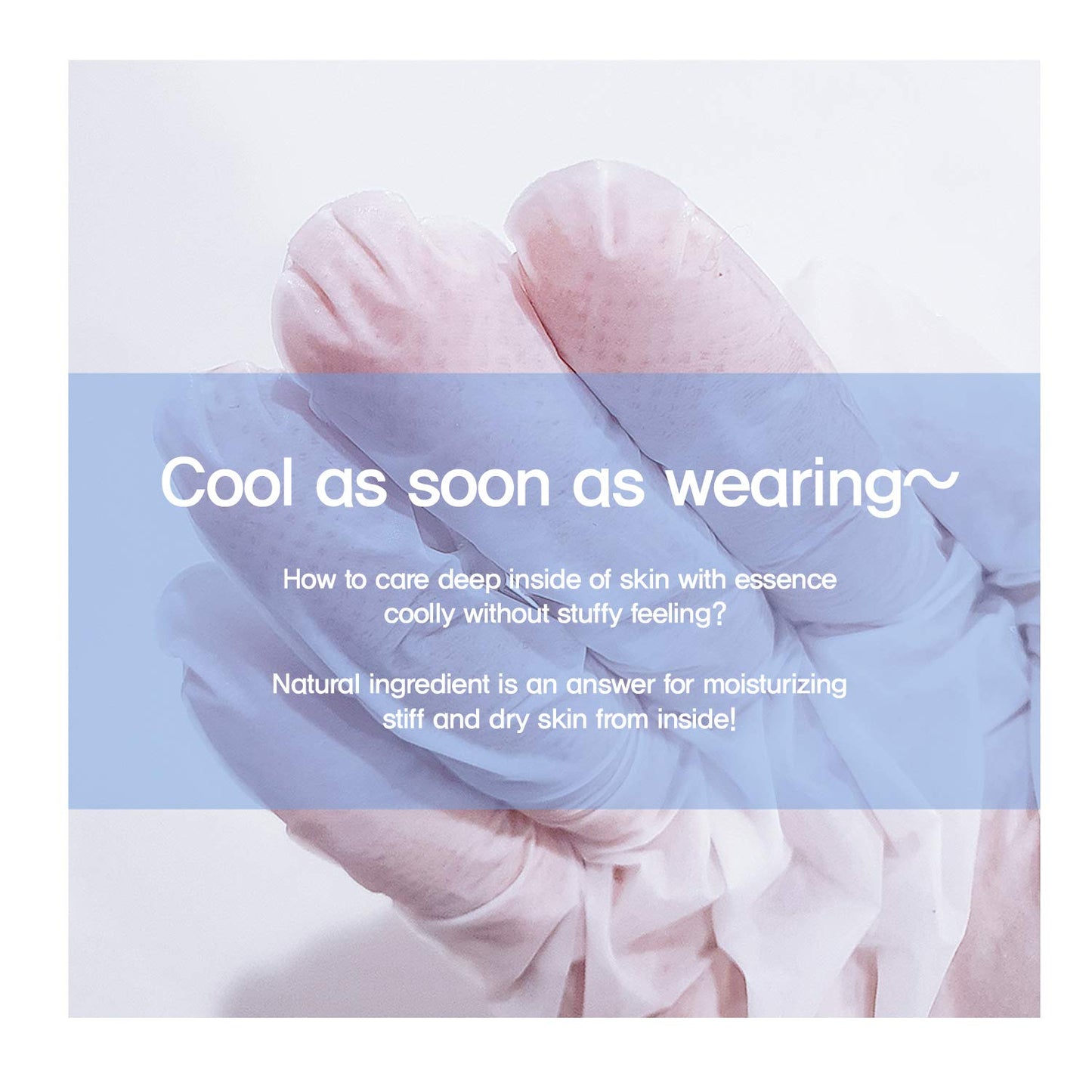 The Orchid Skin Hand Repair Mask Sheet Gloves for Hydration and Moisturization, Korean Skincare, 0.7 .o.z