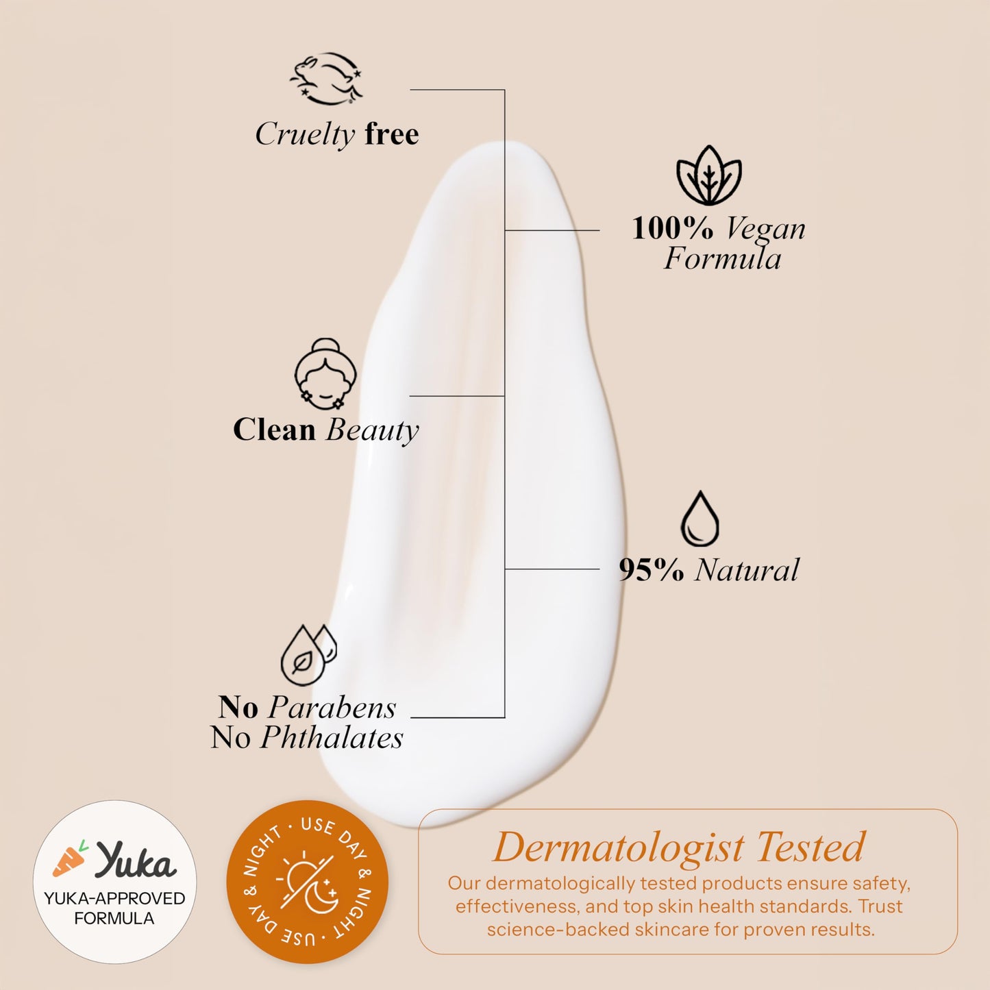 Radiant Aura Vitamin C & E Face Cream – Korean Anti-Aging Moisturizer for Deep Hydration – Daily Formula for Dry Skin, Helps Smooth Fine Lines & Supports Skin Barrier – 1.67 oz / 50 ml