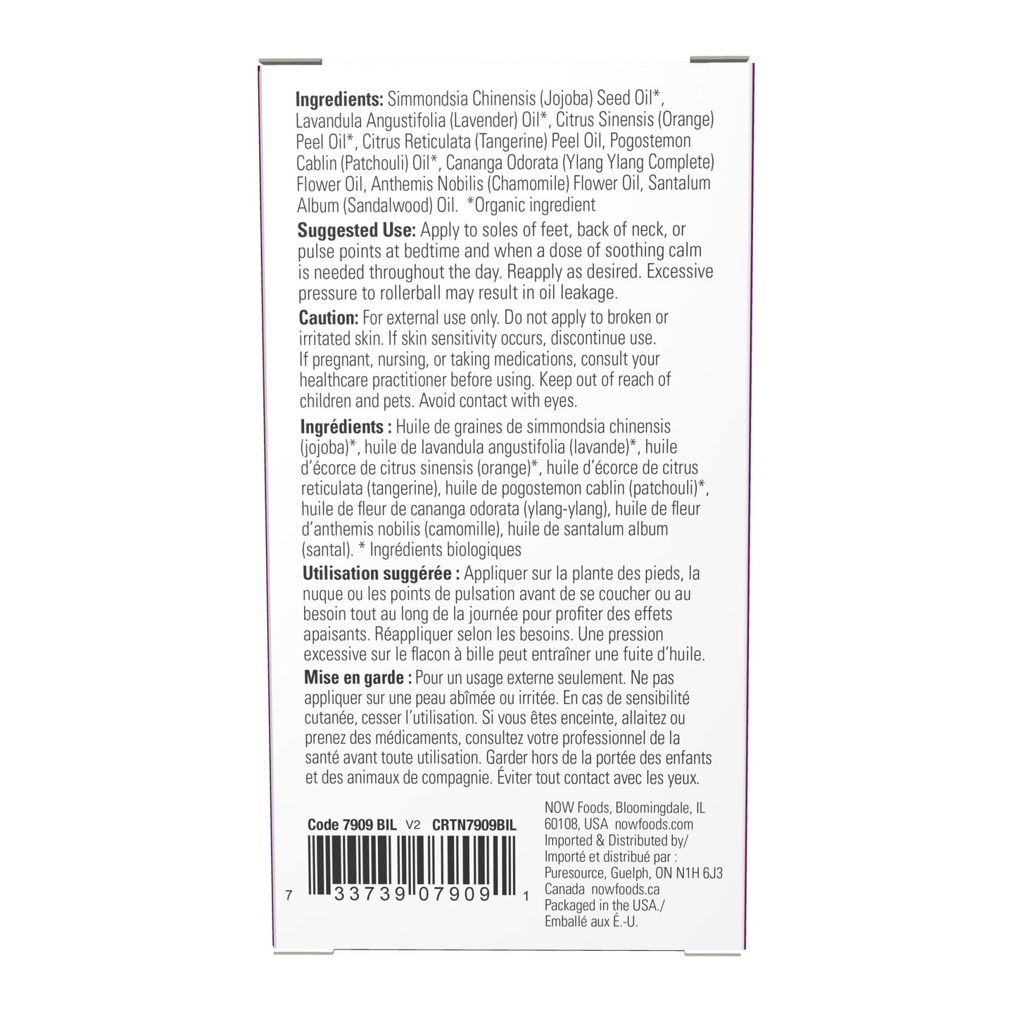 NOW Essential Oils, Take A Zen Ten Roll On, Non-GMO Project Verified, Relaxing Blend, Steam Distilled, Topical Aromatherapy, 10-mL