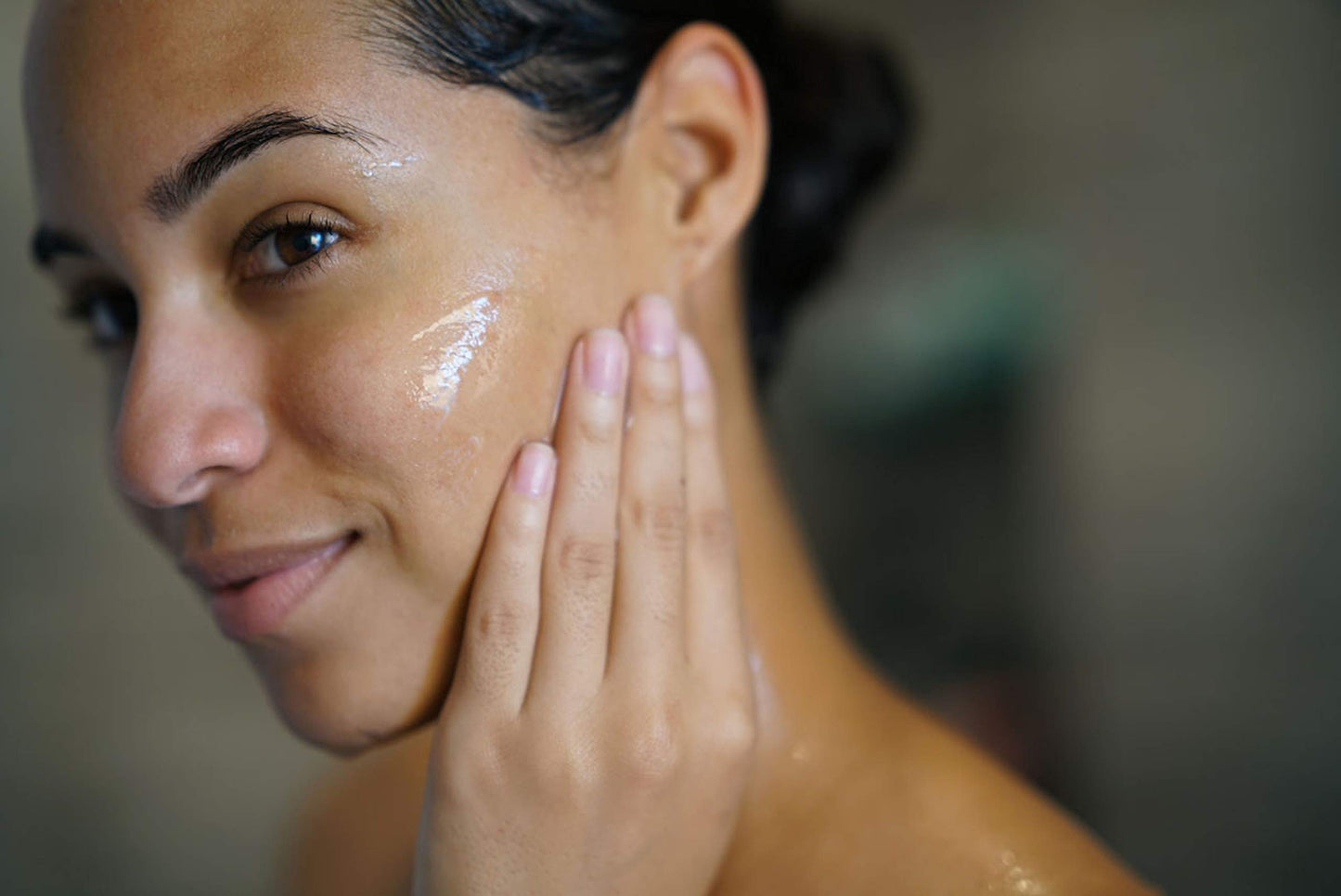 Aquareveal Satin Bright Soft Water Peel for Face , exfoliator for anti-aging, acne, dry, oily, sensitive skin, eczema , 95% organic/natural Korean peeling gel/gommage , large 100 ml/3.4 Fl Oz size