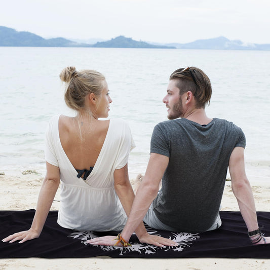 Silkfly 11 Pcs Honeymoon Gift Set for Couple Include Mr and Mrs Beach Towel Luggage Tag Passport Holder Wine Glass Keepsake Jar Bag Bride and Groom Travel Accessories for Newlywed Wedding Engagement